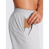 image:imageCRZ YOGA Mens Lightweight Workout Shorts 7  Quick Dry for Gym Athletic Workout with Zipper PocketPlatinum Grey