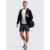image:imageCRZ YOGA Mens Lightweight Workout Shorts 7  Quick Dry for Gym Athletic Workout with Zipper PocketStelindigo