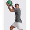 image:imageCRZ YOGA MicroMesh Workout Shirts for Men  Lightweight Breathable TShirts Running Athletic Training Short Sleeve TopsDark Carbon