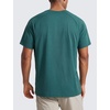 image:imageCRZ YOGA MicroMesh Workout Shirts for Men  Lightweight Breathable TShirts Running Athletic Training Short Sleeve TopsForest Green