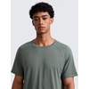 image:imageCRZ YOGA MicroMesh Workout Shirts for Men  Lightweight Breathable TShirts Running Athletic Training Short Sleeve TopsGrey Sage