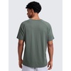 image:imageCRZ YOGA MicroMesh Workout Shirts for Men  Lightweight Breathable TShirts Running Athletic Training Short Sleeve TopsGrey Sage