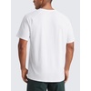 image:imageCRZ YOGA MicroMesh Workout Shirts for Men  Lightweight Breathable TShirts Running Athletic Training Short Sleeve TopsWhite
