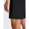 image:imageCRZ YOGA Performance Shorts for Men 7  Knit Stretch Breathable SweatWicking Workout Athletic Gym Casual with PocketsBlack