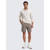 image:imageCRZ YOGA Performance Shorts for Men 7  Knit Stretch Breathable SweatWicking Workout Athletic Gym Casual with PocketsCliff Ash