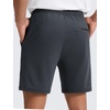image:imageCRZ YOGA Performance Shorts for Men 7  Knit Stretch Breathable SweatWicking Workout Athletic Gym Casual with PocketsInk Gray