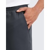 image:imageCRZ YOGA Performance Shorts for Men 7  Knit Stretch Breathable SweatWicking Workout Athletic Gym Casual with PocketsInk Gray
