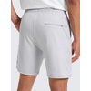 image:imageCRZ YOGA Performance Shorts for Men 7  Knit Stretch Breathable SweatWicking Workout Athletic Gym Casual with PocketsLight Grey Heather