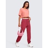 image:imageCRZ YOGA Pima Cotton Loose Crop TShirts for Women  Workout Yoga Casual Athletic Running Short Sleeve Shirts Crewneck TopsPeach Pink