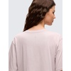 image:imageCRZ YOGA Pima Cotton Loose Crop TShirts for Women  Workout Yoga Casual Athletic Running Short Sleeve Shirts Crewneck TopsSmoky Blush