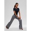 image:imageCRZ YOGA Softembrace Crewneck Crop Tops for Women  Casual Going Out Soft Short Sleeve Shirts Basic Fitted Baby TeesTrue Navy