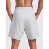 image:imageLightweight Water Resistant Shorts 7 with Zip PocketsPlatinum Grey