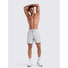 image:imageLightweight Water Resistant Shorts 7 with Zip PocketsPlatinum Grey