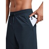 image:imageLightweight Water Resistant Shorts 7 with Zip PocketsTrue Navy