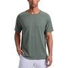 image:imageCRZ YOGA MicroMesh Workout Shirts for Men  Lightweight Breathable TShirts Running Athletic Training Short Sleeve TopsGrey Sage