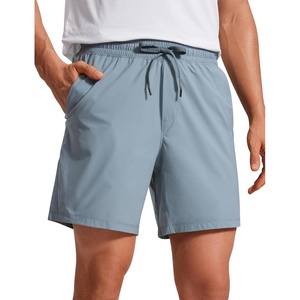 image:imageCRZ YOGA Mens Lightweight Workout Shorts 7  Quick Dry for Gym Athletic Workout with Zipper PocketBelgian Blue
