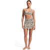 image:imageCRZ YOGA A Line Swim Skirt for Women  High Waisted Side Slit Bathing Suit Bikini BottomsPrimulin Leopard Print