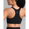 image:imageCRZ YOGA Butterbreeze Racerback Sports Bras for Women Training Medium Impact Padded U Neck Crop Gym TopsBlack