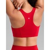 image:imageCRZ YOGA Butterbreeze Racerback Sports Bras for Women Training Medium Impact Padded U Neck Crop Gym TopsRed Chili