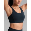 image:imageCRZ YOGA Butterbreeze Racerback Sports Bras for Women Training Medium Impact Padded U Neck Crop Gym TopsTrue Navy