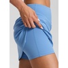 image:imageCRZ YOGA Butterluxe Dolphin High Waisted Golf Skirts for Women  Mini Bodycon Casual Vacation Skort with Builtin ShortsParty Blue