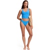 image:imageCRZ YOGA Criss Cross Back Tankini Tops for Women  Padded V Neck Bathing Suit Crop Swim TankMadagascar Blue