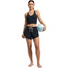 image:imageCRZ YOGA Relaxed Fit Dolphin Board Shorts for Women 35  High Waisted Swim Beach Bathing Trunks Bottoms with LinerTrue Navy