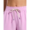 image:imageCRZ YOGA Relaxed Fit Dolphin Board Shorts for Women 35  High Waisted Swim Beach Bathing Trunks Bottoms with LinerVita Pink