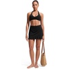 image:imageCRZ YOGA Ruffle Swim Skirt for Women  High Waisted Tummy Control Bathing Suit Bikini Bottoms SkortsBlack