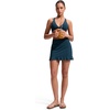 image:imageCRZ YOGA Ruffle Swim Skirt for Women  High Waisted Tummy Control Bathing Suit Bikini Bottoms SkortsInsignia Blue