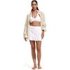 image:imageCRZ YOGA Ruffle Swim Skirt for Women  High Waisted Tummy Control Bathing Suit Bikini Bottoms SkortsWhite
