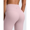 image:imageCRZ YOGA SculptAir No Front Seam Yoga Leggings 25  High Waisted Womens Pants Workout Pilates Athletic V Back Buttery SoftPink Haze