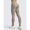 image:imageCRZ YOGA SculptAir No Front Seam Yoga Leggings 25  High Waisted Womens Pants Workout Pilates Athletic V Back Buttery SoftWarm Ash Grey