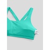 image:imageCRZ YOGA SculptAir Wide Straps Cross Back Sports Bras for Women  U Neck Medium Impact Wireless Padded Workout TopAtlantis Green