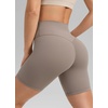 image:imageCRZ YOGA Secretsculpt Butterlift Biker Shorts 6 No Front Seam High Waist Womens Workout Gym Booty Scrunch ButtCreamy Latte
