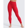 image:imageCRZ YOGA Secretsculpt Minor No Front Seam Leggings 25  Softretch High Waisted Womens Yoga Pants Buttery Soft Booty LiftingAurora Red