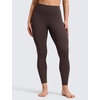 image:imageCRZ YOGA Secretsculpt Minor No Front Seam Leggings 25  Softretch High Waisted Womens Yoga Pants Buttery Soft Booty LiftingClay Brown