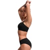 image:imageCRZ YOGA Square Neck Bikini Tops for Women  Padded Wide Straps Full Coverage Bathing Suit Swim BraBlack