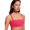 image:imageCRZ YOGA Square Neck Bikini Tops for Women  Padded Wide Straps Full Coverage Bathing Suit Swim BraMagenta