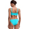 image:imageCRZ YOGA Square Neck Bikini Tops for Women  Padded Wide Straps Full Coverage Bathing Suit Swim BraTurquoise