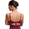 image:imageCRZ YOGA Twist Back Tankini Tops for Women  Padded U Neck Bathing Suit Spaghetti Straps Swim Tank OnlyFuchsia