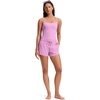 image:imageCRZ YOGA Twist Back Tankini Tops for Women  Padded U Neck Bathing Suit Spaghetti Straps Swim Tank OnlyVita Pink