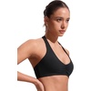 image:imageCRZ YOGA Womens Ruched Front Halter Bikini Tops  Swim Bathing Suit Scoop Neck Backless Swimsuit PaddedBlack