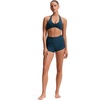 image:imageCRZ YOGA Womens Ruched Front Halter Bikini Tops  Swim Bathing Suit Scoop Neck Backless Swimsuit PaddedInsignia Blue