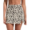 image:imageCRZ YOGA A Line Swim Skirt for Women  High Waisted Side Slit Bathing Suit Bikini BottomsPrimulin Leopard Print