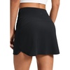 image:imageCRZ YOGA Butterluxe Dolphin High Waisted Golf Skirts for Women  Mini Bodycon Casual Vacation Skort with Builtin ShortsBlack