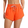 image:imageCRZ YOGA Relaxed Fit Dolphin Board Shorts for Women 35  High Waisted Swim Beach Bathing Trunks Bottoms with LinerNeon Orange