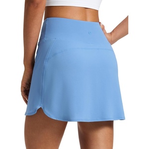 image:imageCRZ YOGA Butterluxe Dolphin High Waisted Golf Skirts for Women  Mini Bodycon Casual Vacation Skort with Builtin ShortsParty Blue
