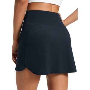 image:imageCRZ YOGA Butterluxe Dolphin High Waisted Golf Skirts for Women  Mini Bodycon Casual Vacation Skort with Builtin ShortsTrue Navy