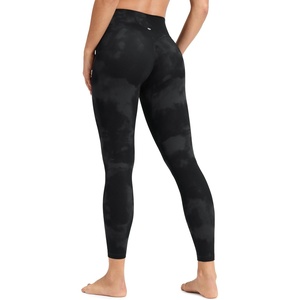 image:imageCRZ YOGA Secretsculpt Minor No Front Seam Leggings 25  Softretch High Waisted Womens Yoga Pants Buttery Soft Booty LiftingBlack Tie Dye Flowers